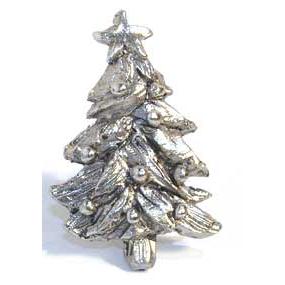 Emenee MK1102-ABB Home Classics Collection Christmas Tree 1-5/8 inch x 1-1/4 inch in Antique Bright Brass kid stuff Series